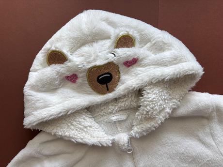 Ob/ overal chlupatý coral flece - v.7/8 let, primark,128