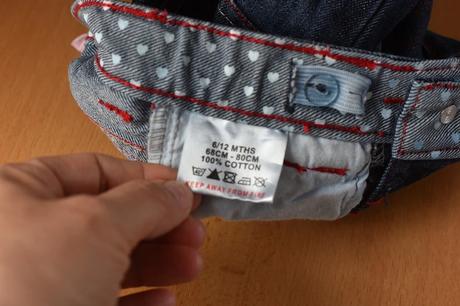 Džíny vel. 6 - 12 m, 74