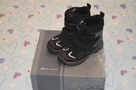 32 martes černé zimní boty waterproof, 32