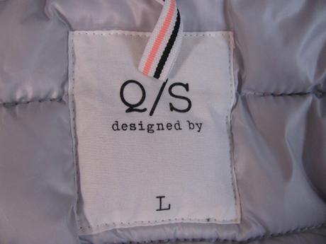 Přechodná šedo modrá bunda s kapucí s.oliver, s.oliver,l