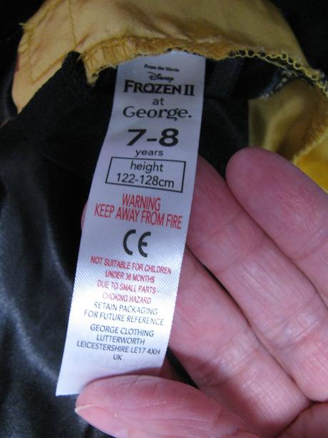 Kostým-ledové království ii.anna, 