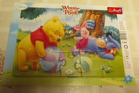 Puzzle medvídek pú,