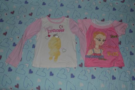 2x triko tričko, 128