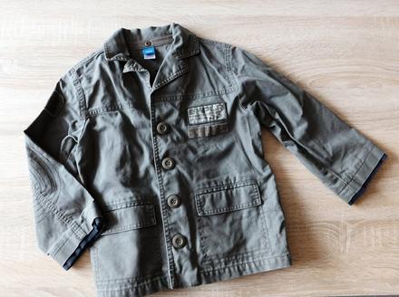 Plátěná army bunda adams vel. 104/110, adams,104