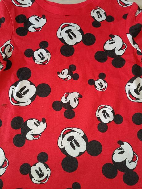 Červené tričko s mickeymausem 86 george, george,86