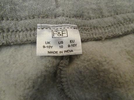 Šedé tepláky f&f, f&f,140