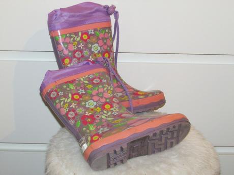 Gumáky s kytkama, playshoes,28