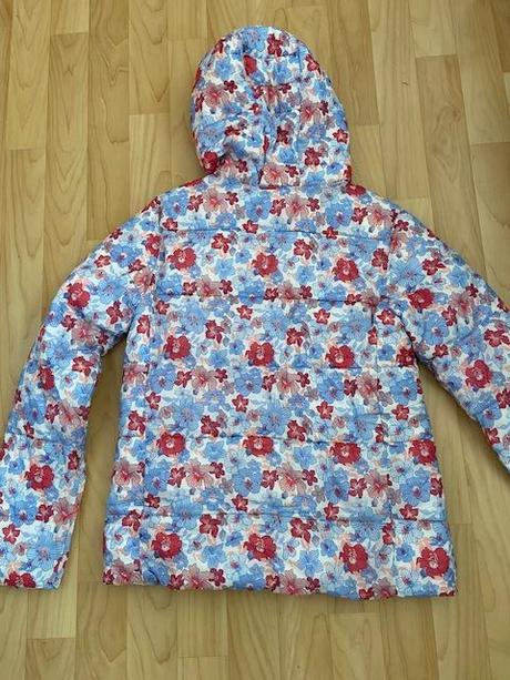 Dívčí květovaná složitelná bunda, pepperts,164