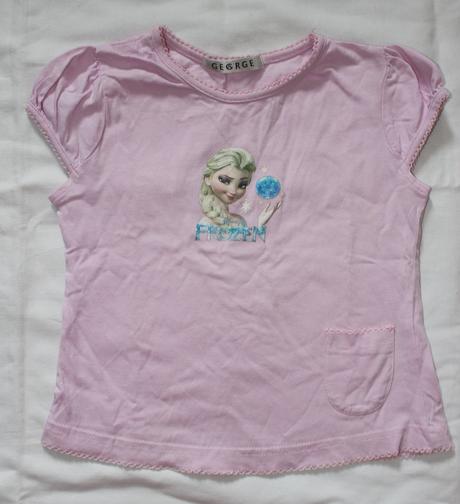 Op479. tričko s elsou 3-4 roky , george,104