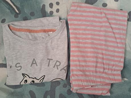 Pyžamo kočička proužky, reserved,146