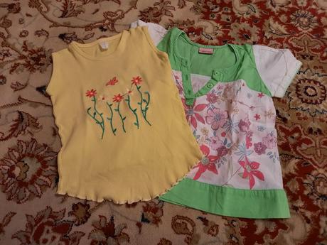 2x letní tričko a tílko, cherokee,86