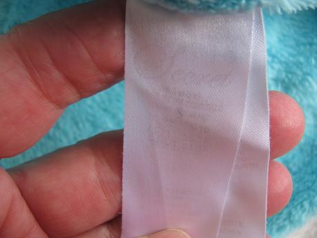 Modrá fleecová mikina s hřejivou podšívkou, secret,s