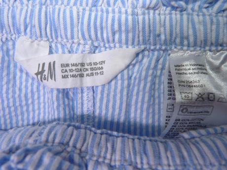Hm šortky vel. 152, h&m,152