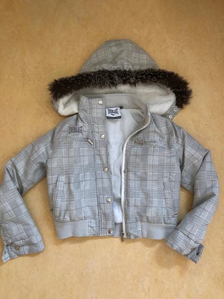 Podzimní bunda vel.134, 74