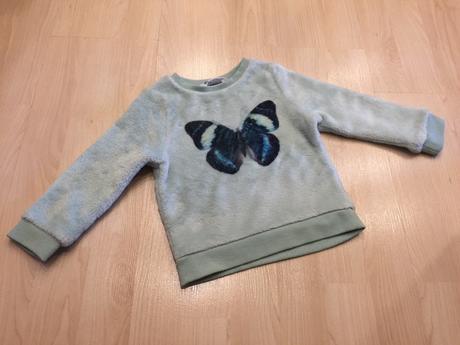 Chlupatková mikina, h&m,92
