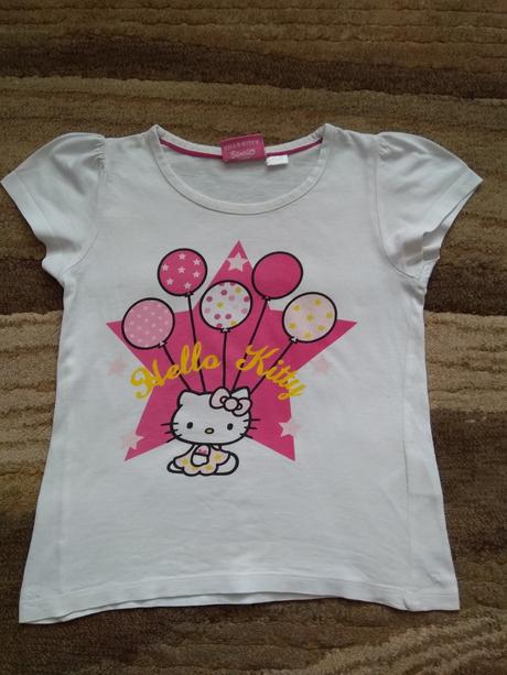 Bavlněné tričko hello kitty, 110