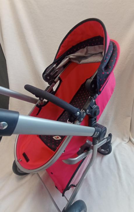 Kočárek pro panenky 2 v 1, bayer chic 2000,