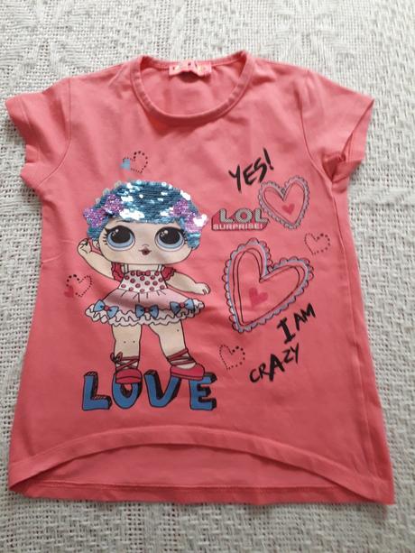 Tričko s l.o.l. panenkou, 110
