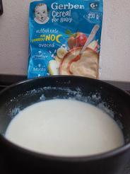 GERBER Cereal mléčná kaše ovocná na dobrou noc