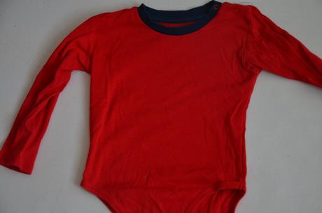 Pěkné červené body s dl.rukávem v. 86/92 cm lupilu, lupilu,86