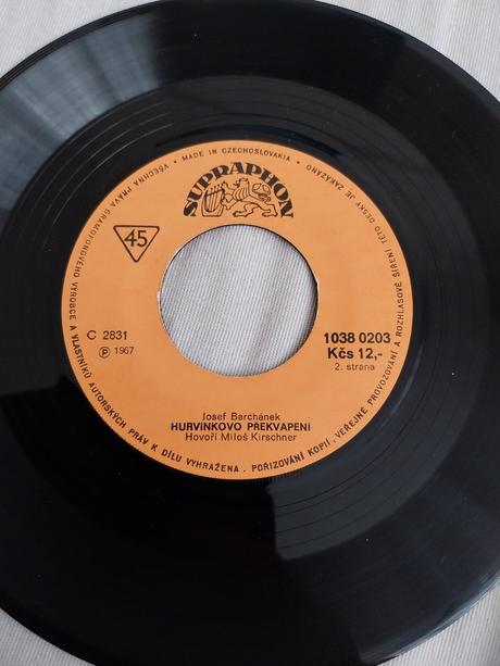 Lp deska hurvínkovo překvapení., 