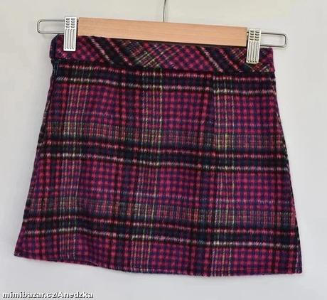 Sukně vel. 6 - 7 let, nutmeg,122