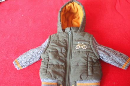 Klučičí bunda jarní - podzimní vel. 68, baby club,68
