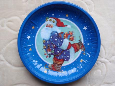 Vánoční dekorace-podnos-talíř,