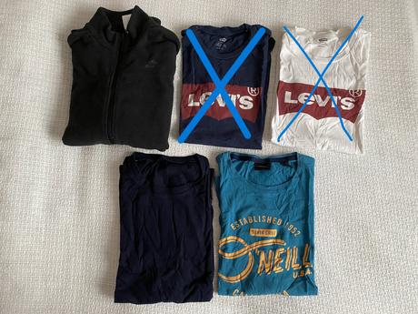 Set klučičí/pánské oblečení vel. xs, xs