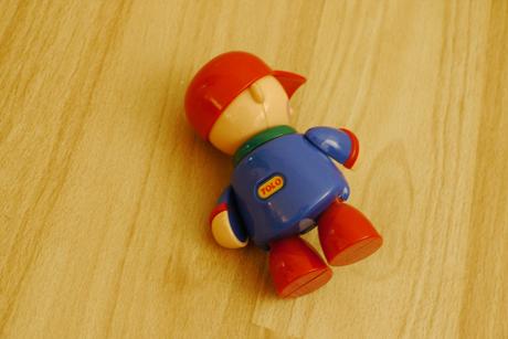 Panacek chrastitko - 1. hracka,