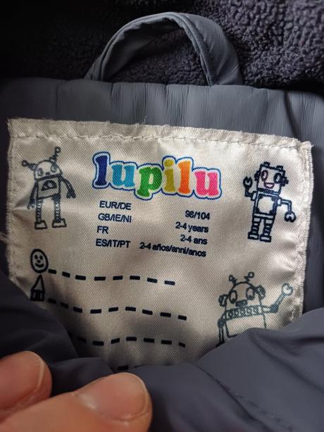 Pogumovaná bunda, lupilu,98