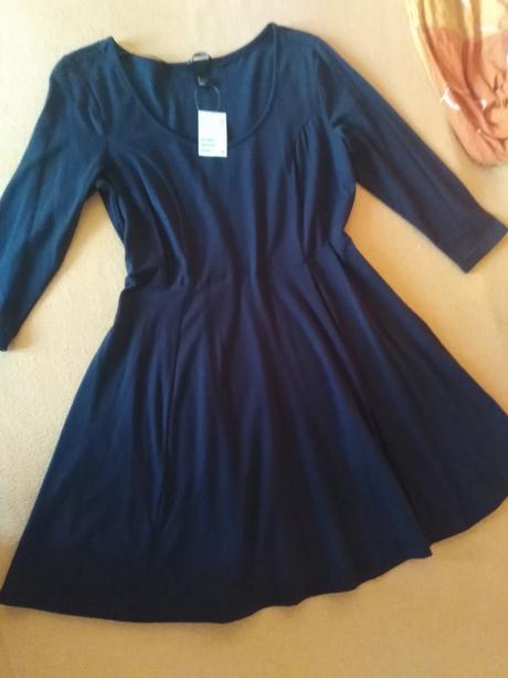 Nové bavlněné šaty 40/l, h&m,l