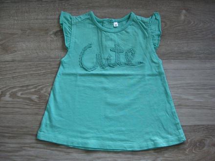 Triko, tunika s krajkovým nápisem, 86