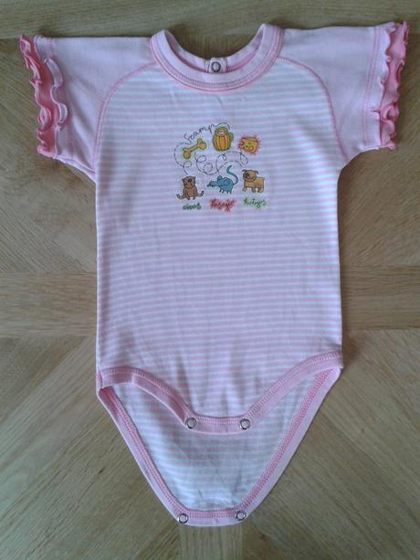 Body scamp ozdobný rukáv dívčí vel. 80, scamp,80