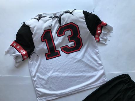 Ob/ kostým ragbista - v.9/10 let, 