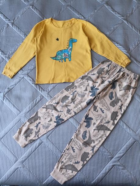 2x dětské pyžamo, 122/128, pepco,128