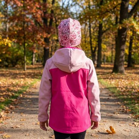 Softshellová bunda s fleecem, 86 - 152