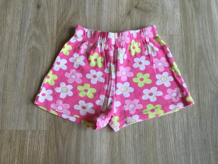 Kraťasy s kytičkami, nutmeg,80
