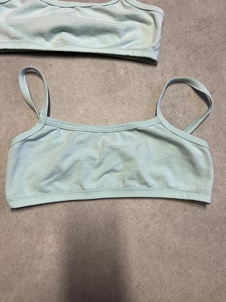 Dívčí podprsenka cotonella velikost 12 let - 6 ks, 146