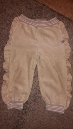 Tepláky přizpůsobivé značkové sametové, tup tup,80