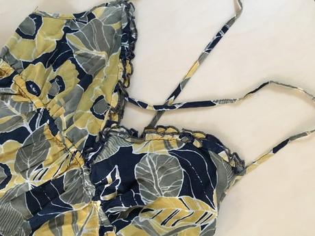 Letní květový top, vel s-l, hollister, hollister,s