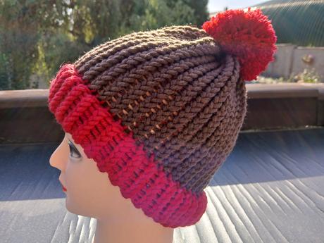 Pletený kulich dvojitý lem (různé barvy), 34 - xxxl