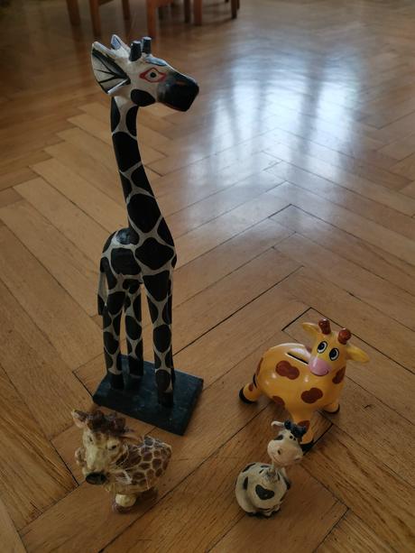 Dekorace žirafa, 