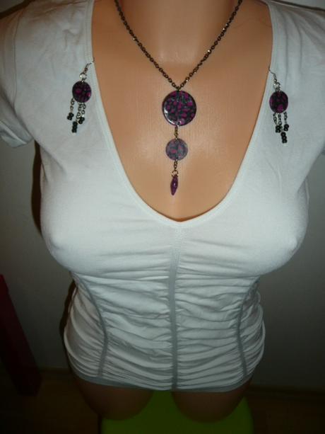 Set řetízek - náhrdelník + náušnice,