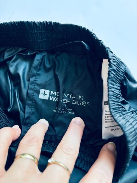 K2/ kalhoty voděodolné - v.7/8 let, mountain warehouse,128