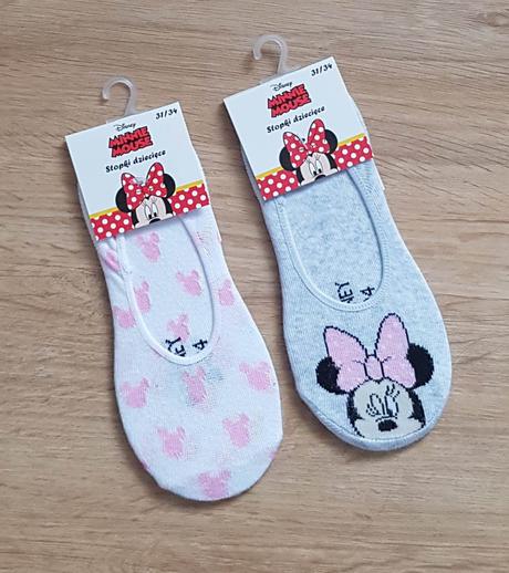Ponožky ťapky (střih baleríny) minnie, 128 - 164
