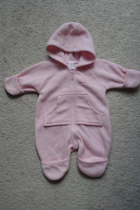 Fleccová kombinézka, little bundle,56