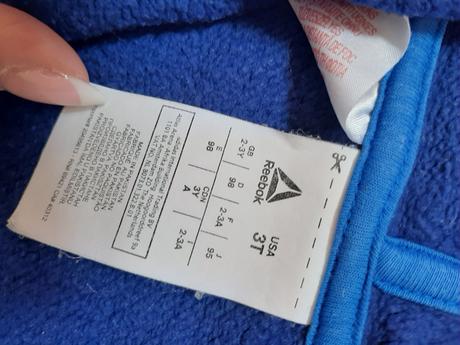 Chlapecká mikina reebok 98, reebok,98