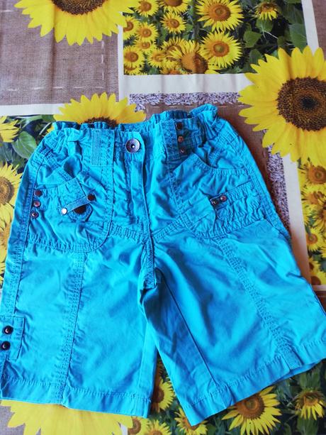 Šortky letní dívčí vel. 128, palomino,128