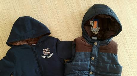 Komplet vesta a mikina, lupilu,110